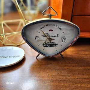 fossil | vintage american classic alarm clock
